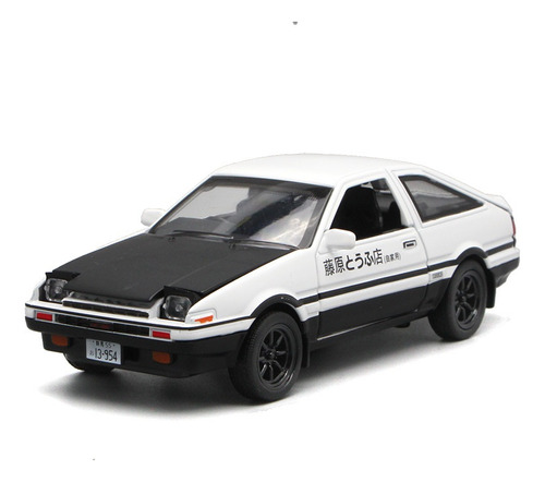 Toyota Trueno Ae86 Inicial D Figura Takumi 1:24 Miniatura