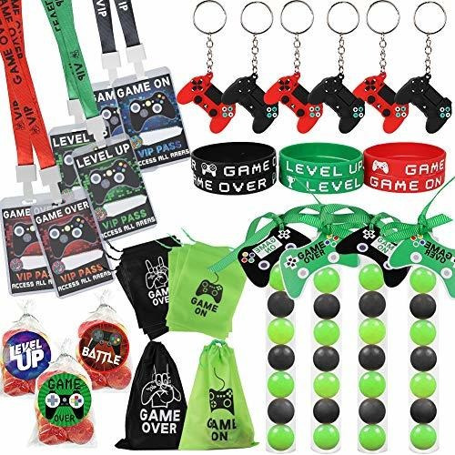 Articulo Para Fiesta - 51 Pack Video Game Party Favors Set, 