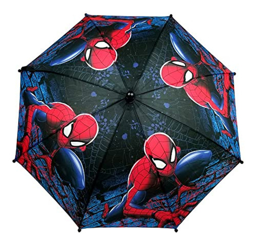 Paraguas Infantil Spider-man Negro Talla Única