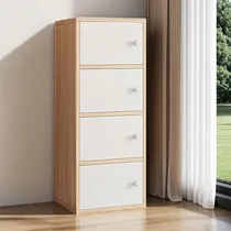 Comprar Armables Madera Closets Organizador De Pequeñas 4 Puertas