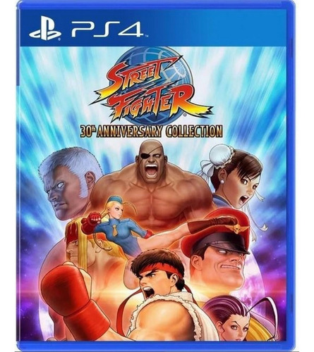 Street Fighter 30th Anniversary Collection Ps4 Físico Nuevo
