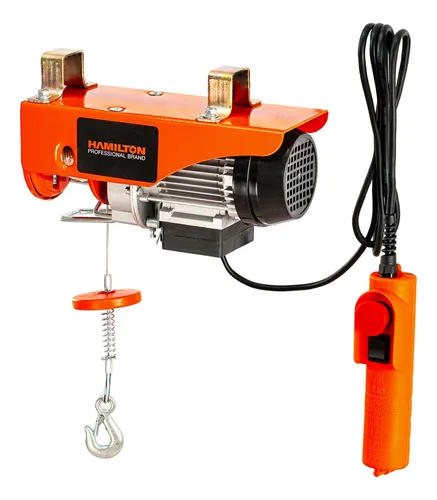 Aparejo Electrico Hasta 250kg 12m 220v 550w Hamilton Hae250