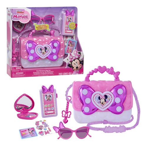 Bolsa De Juguete Minnie Mouse Con Accesorios Incluidos
