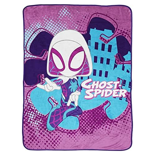 Manta De Spider-man Y Sus Increíbles Amigos Gwen Stacy...