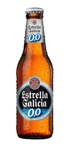 Cerveza Estrella Galicia 0,0 Alcohol Bot 250cc X 6 Unid.