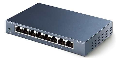 Tp-link Switch Tl-sg108 8 Puertos De 10/100/1000mbps
