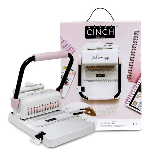 Encadernadora We R Memory Keepers The Cinch manual  com capacidade para 20 folhas Oficio