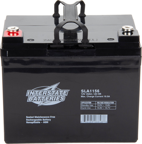 Interstate Batteries Bateria De 12v 35ah (terminal De Inserc