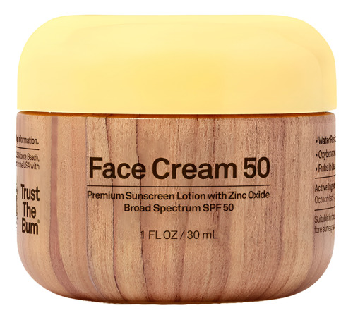 Sun Bum Pantalla Solar Clear Zinc Mineral Facial Spf 50