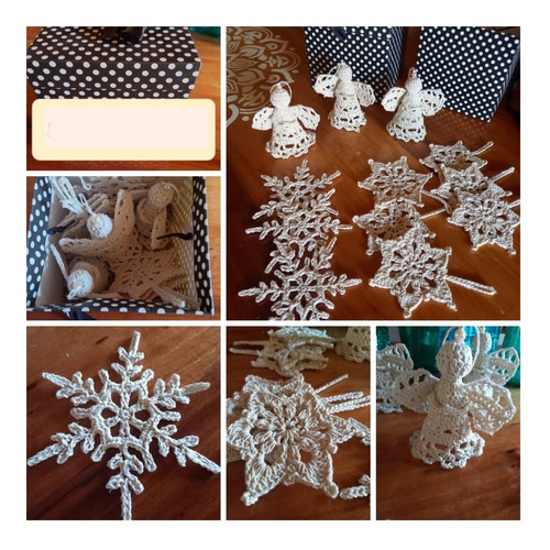 Imagen 2 de 2 de Adornos Navideños A Crochet