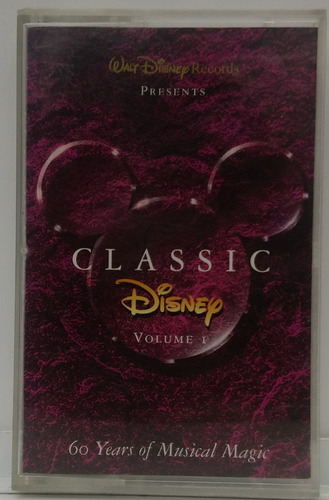 Disney Soundtrack Cassette Americano Classics 1 Ost Lnx Kst