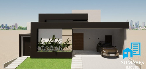 Imagem 2 de 15 de Casa Condomínio Jardim Botânico Bady Bassit, Imóvel Em Fase De Acabamento! - Ca00947 - 70574901