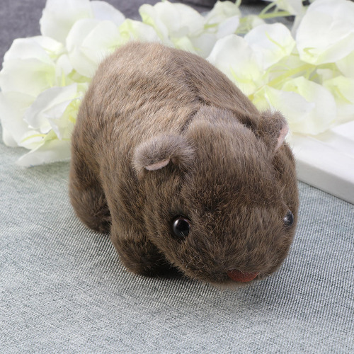 Juguete De Conejillo De Indias Con Forma De Ratón De Peluche