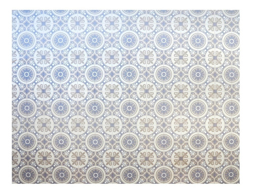 Imagen 2 de 4 de Alfombra Moderna Vinilica Aruba 75x120 Cocina Galeria Balcon