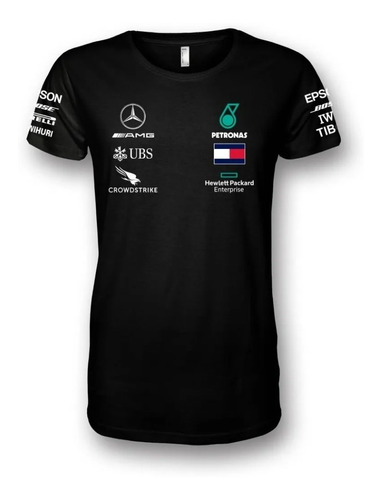 Camiseta Mercedes Amg F1 Team Petronas Racing Am.001