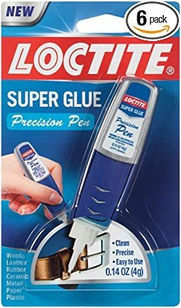 Loctite Super Glue Plumas De Gel De Precisión, Caso De Seis 