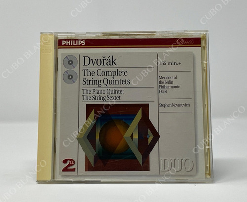 Dvorak - The Complete String Quintets  2 Cds 1998