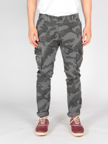 Pantalon Cargo Babucha Camuflado 