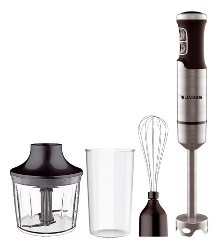 Mixer James MJCA (Inox) acero inoxidable y negro 220V 1000W