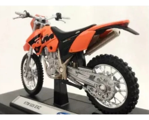 Ktm 525 Exc,/ Escala 1:18/ 12cms Largo/ Moto Enduro