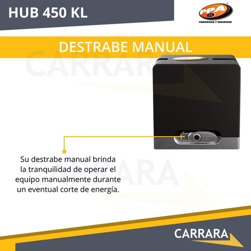 Imagen 4 de 8 de Kit Motor Portón Corredizo Hub Automático Control Cremallera