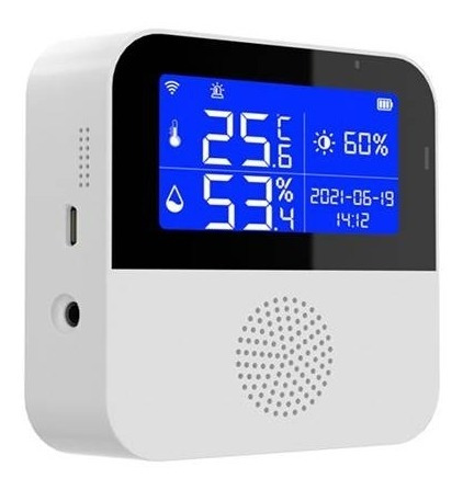 Tuya Smart Sensor De Temperatura Y Humedad Wifi Hogar Inteli
