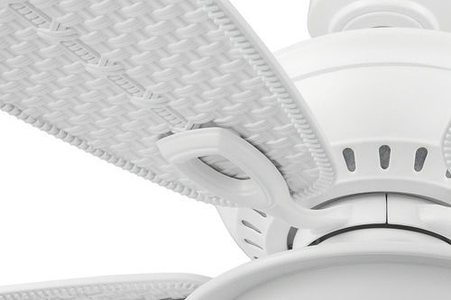 Ventilador De Techo Exterior C/luz Coolfan Huracán C/cadena Cantidad De Aspas 5 Estructura Blanco Aspas Chocolate Diámetro 52 Material De Las Aspas Plástico