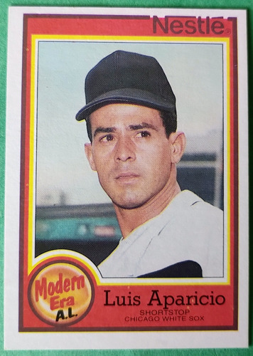 Luis Aparicio,1.987 Topps Nestlé Modern Era 