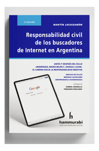 Responsabilidad Civil De Los Buscadores De Internet En Argen