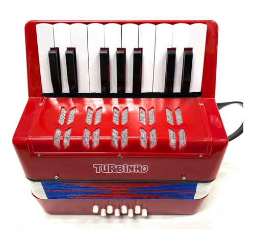 Acordeon Infantil Turbinho Sanfona Gaita Novo Original