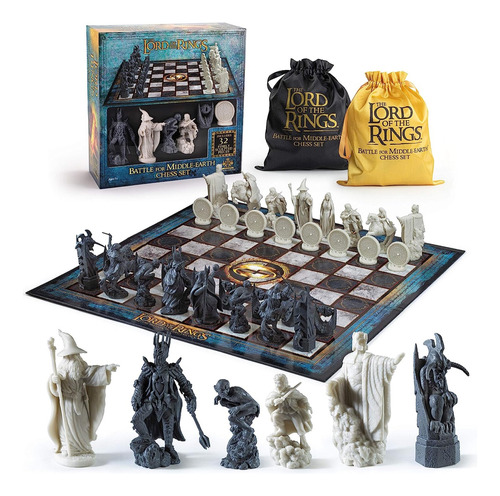 The Noble Collection® ajedrez Lord Of The Rings Ed Colección