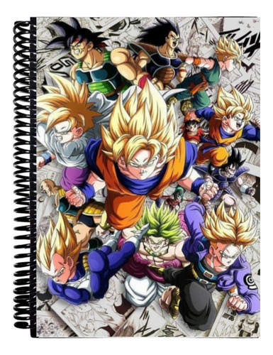 Cuaderno Personalizado Dragon Ball Diseños 