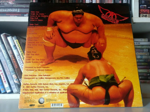 Lp Duplo Aerosmith - Big Ones (1994) Com Encartes (Usado)