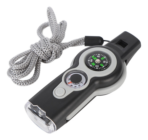 Termômetro De Luz Led 7 Em 1 Emergency Survival Whistle