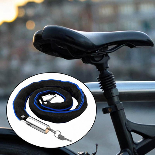 Candado De Cadena Para Bicicleta, Candado De Cadena 85cm