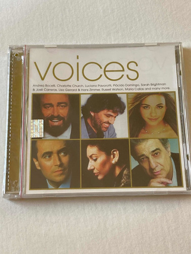 Voces / Varios Artistas Clásico Cd Tenores, Sopranos 2002 Nu