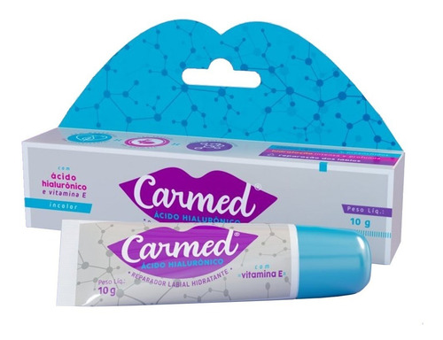 Hidratante Labial Carmed Acido Hialurônico Vitamina E 10g