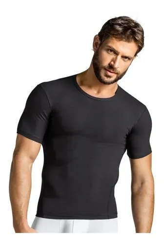 Polera Compresión Hombre Faja Camiseta Reductora Hombre