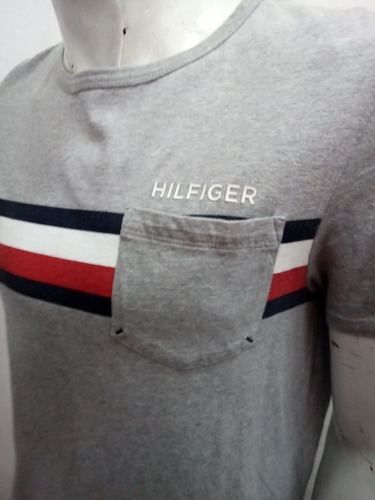 Remera Tommy Hilfiger Pocket Talle Small Made In India 