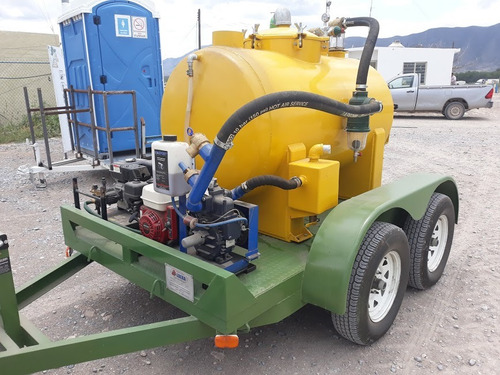 Remolque Con Tanque Séptico Para Desazolve, Cap. 2,500 Lts