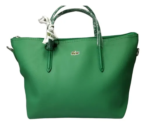 Bolsa lacoste verde sale