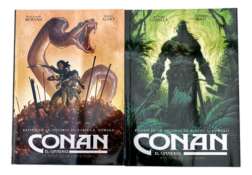 Conan El Cimmerio: La Reina De La Costa Negra Tomos 1 Y 2