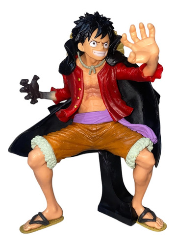 Figura Luffy Haki One Piece Sombrero De Paja Colección