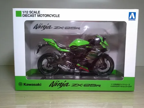 Miniatura Kawasaki Ninja Zx25r Igual Zx-4rr 4 Cilindros 1:12