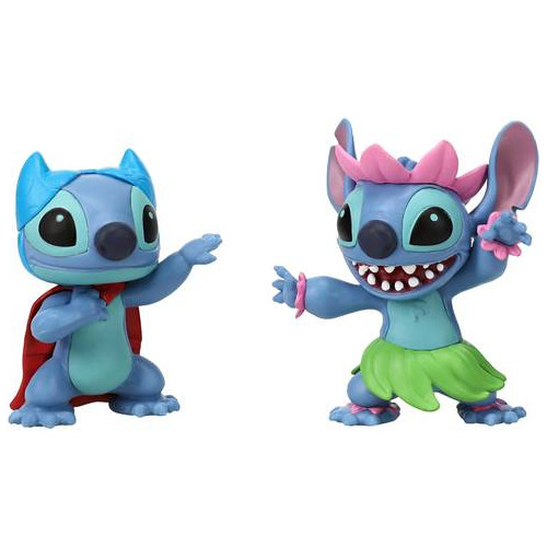 Disney Stitch Figuras Colección Set Ohana Regalo Hawaii