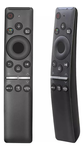 Control Remoto Para Cualquier Pantalla Samsung Smart Tv Netflix Con Comando De Voz Con Funda Y Pilas Varmi