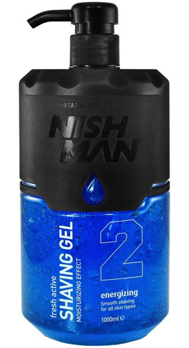 Shaving Gel Nish Man Energizing 1000ml