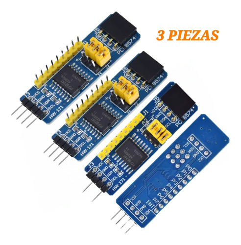 3 Pcs Modulo Pcf8574 Expansor E/s I2c-bus