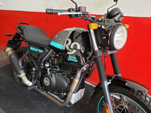 Royal Enfield Scram 411 Siler Spirit Abs 2023 Prata