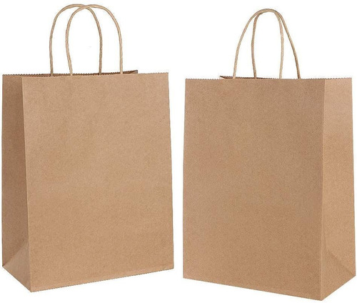 Bolsas De Papel Kraft 34x39x17cm Pack De 40 Unidades 